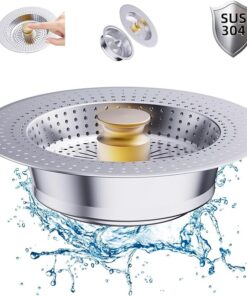 Bouchon d’Évier Cuisine en Inox